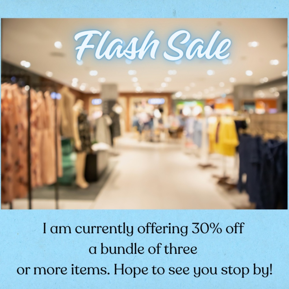 Flash Sale!